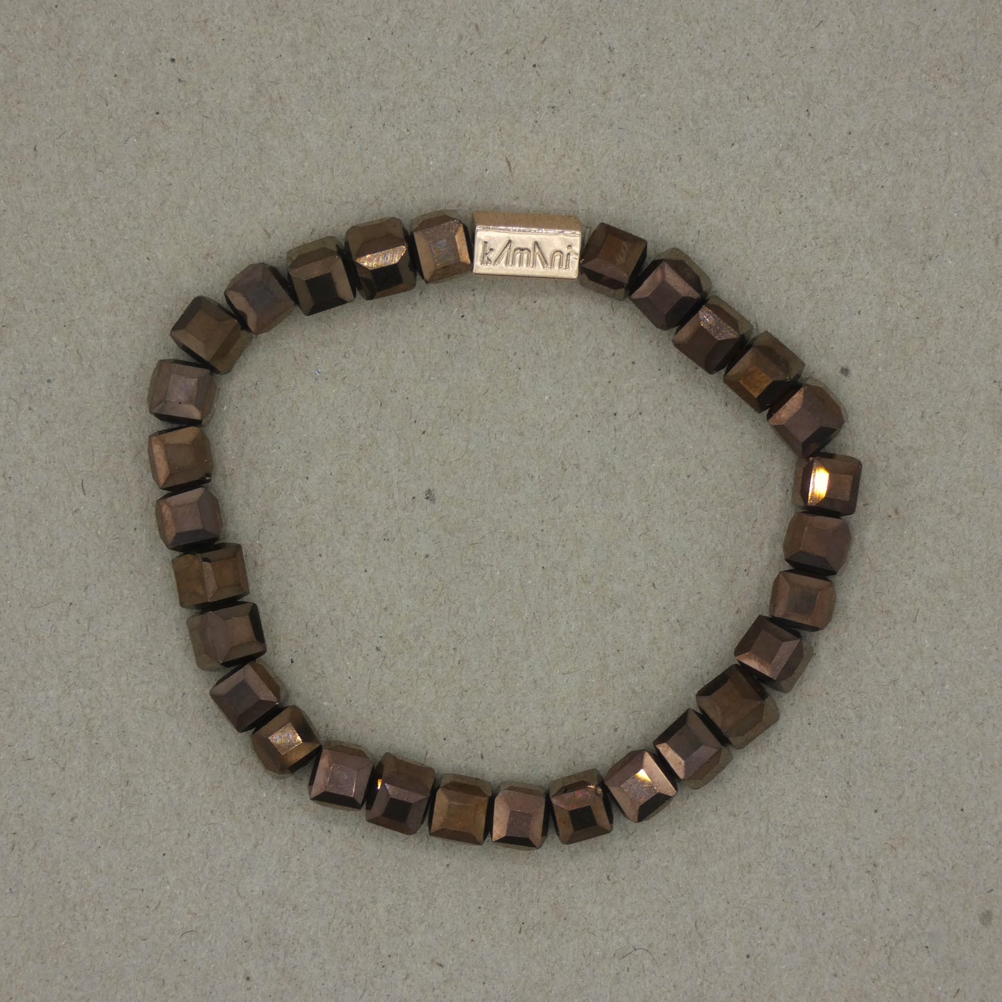 Bracelet " Mélodie " Collection Marron des Bois d' Oliviers