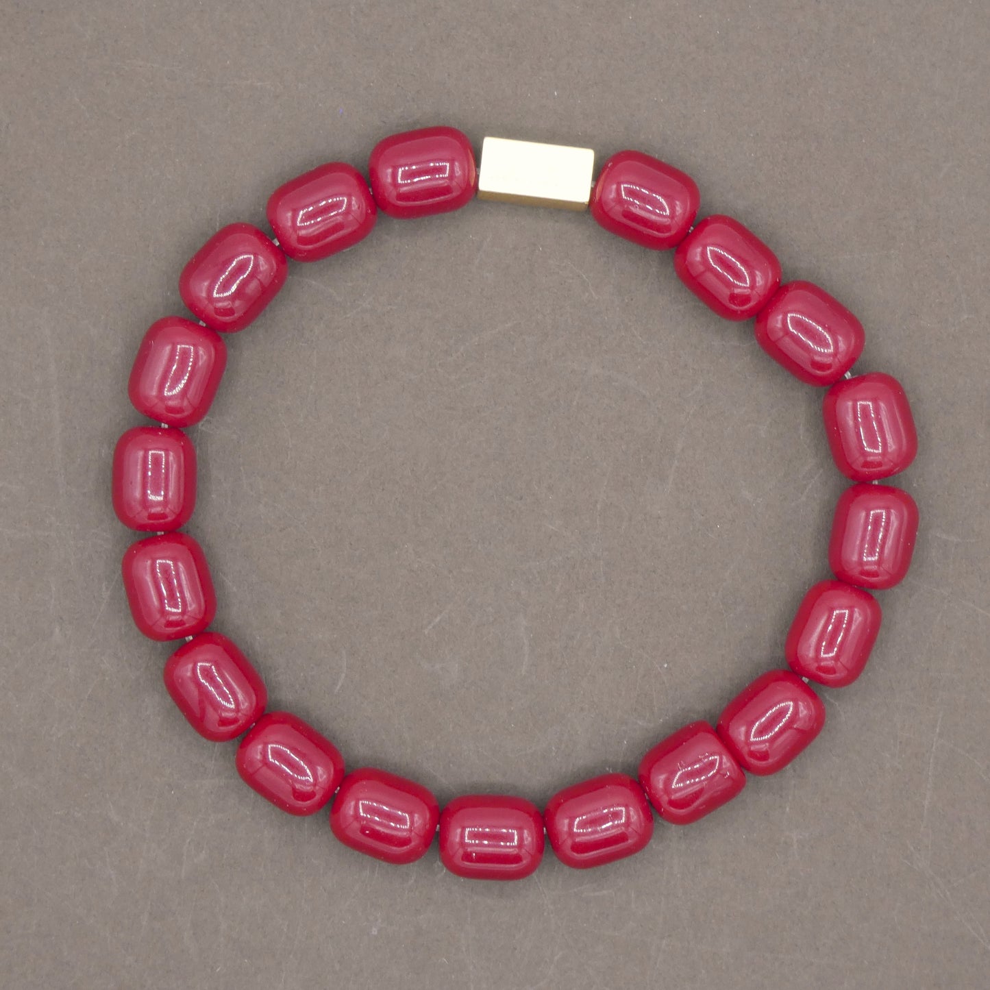 Bracelet " Rivage " Collection Rouge des Coquelicots