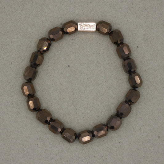 Bracelet " Tendresse " Collection Marron des Bois d ' Oliviers