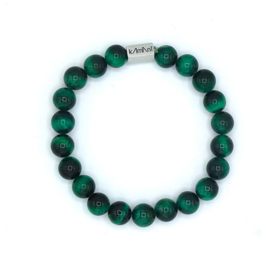 Bracelet " Vert " Collection Pierres Colorées Volumineuses