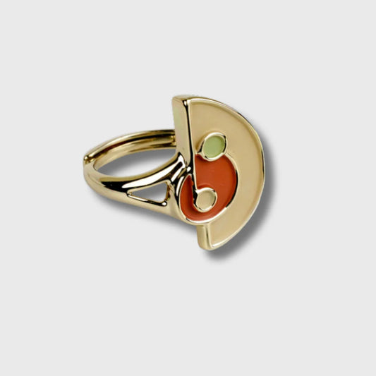 Bague Plaquée Or Jaune Femme "Classy" Picasso