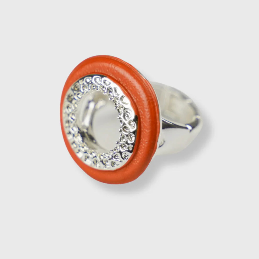 Bague extensible « Soleil » – Plaqué argent