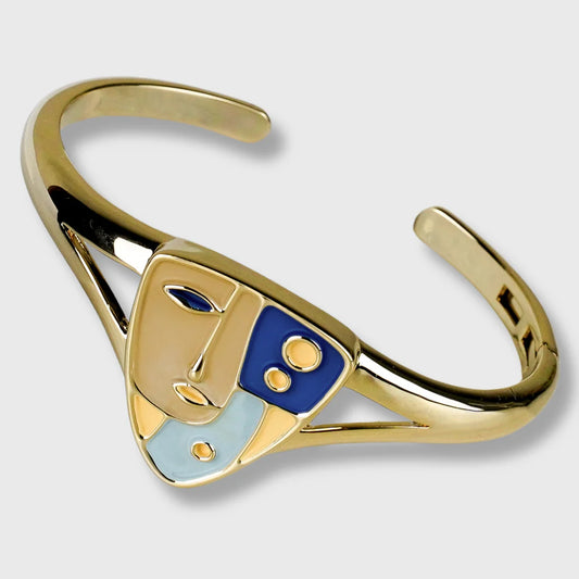 Bracelet Femme "Masque Picasso"